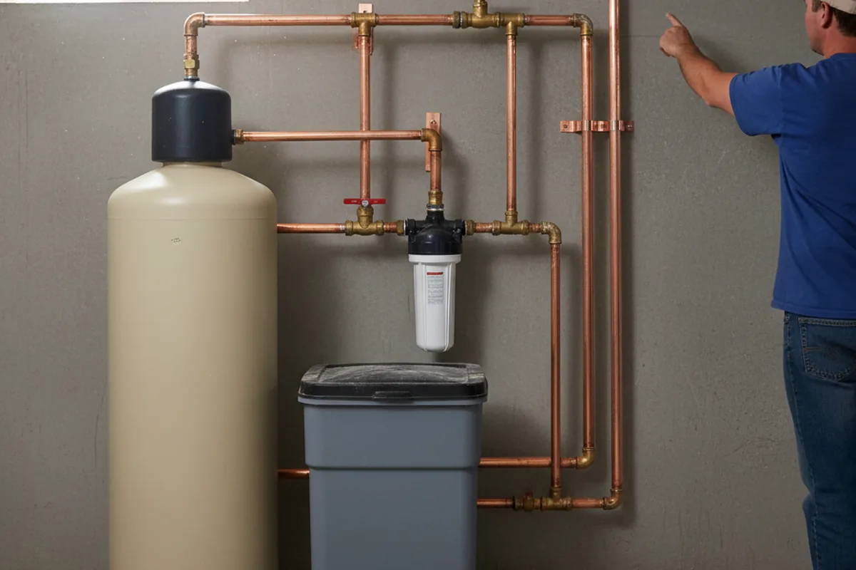 Whole-house water treatment system installed in Grass Valley